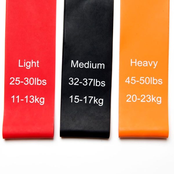 Booty Builder Mini Bands 3-pack multiple strength levels