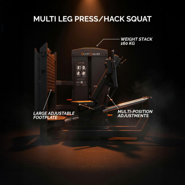 Booty Builder Multi Leg Press/Hack Squat